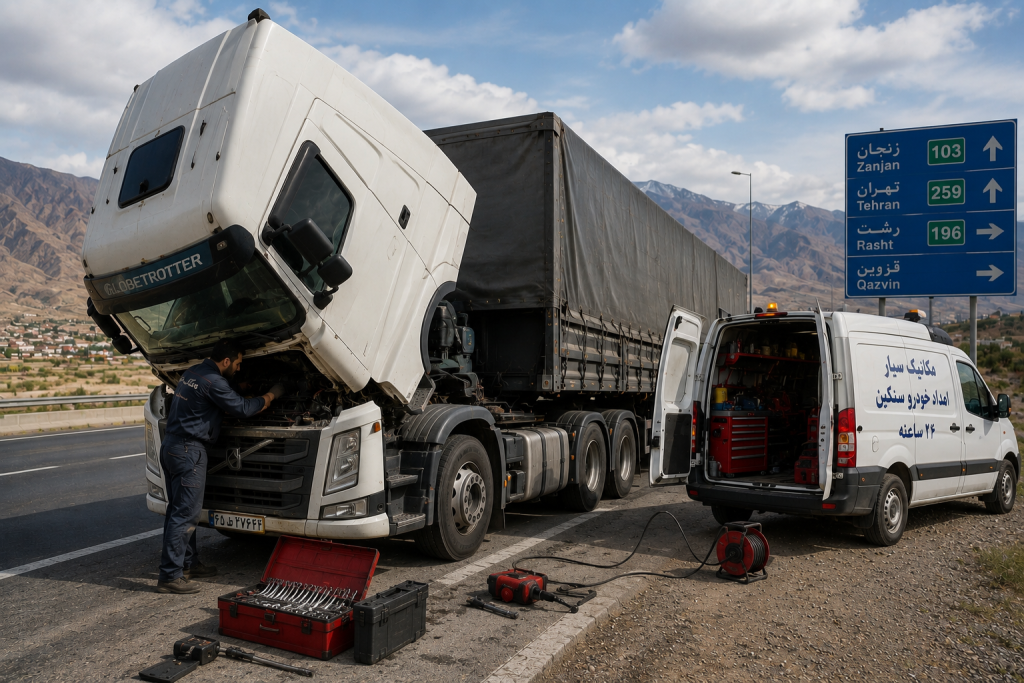 مکانیک سیار ماشین سنگین تبریز