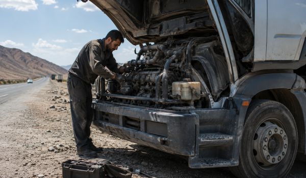 مکانیک سیار ماشین سنگین بندرعباس